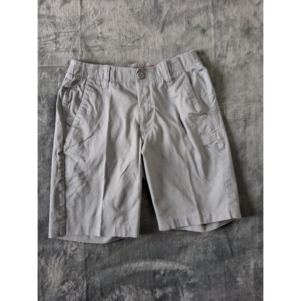 Mens Under Armour Size 30 Shorts  Gray  Shorts Chinos‎ Flat Front